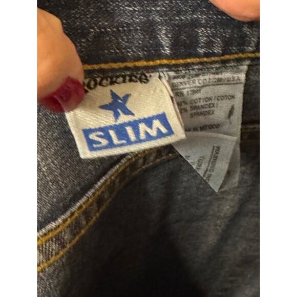 Rockies Rocky Mountain Jeans 5 Pocket Straight Slim Jeans 11 Long - Picture 5 of 7